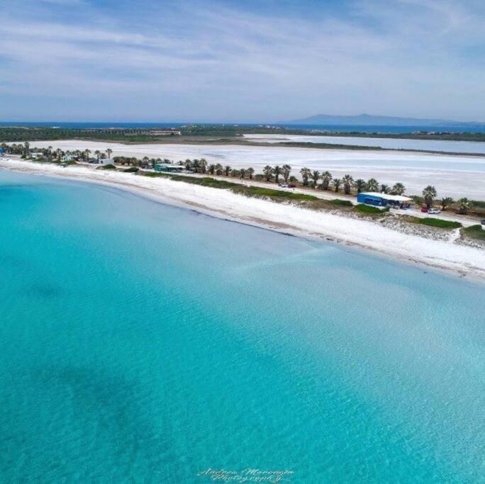 Вилла Casa Sul Mare A Putzu Idu - Grazie Di Esistere Экстерьер фото