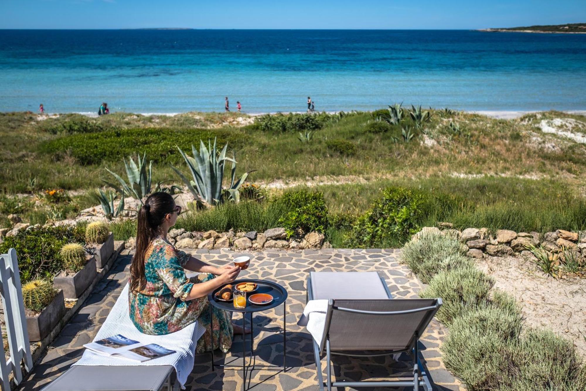 Вилла Casa Sul Mare A Putzu Idu - Grazie Di Esistere Экстерьер фото